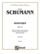 Arabesque, Op. 18 piano sheet music cover Thumbnail